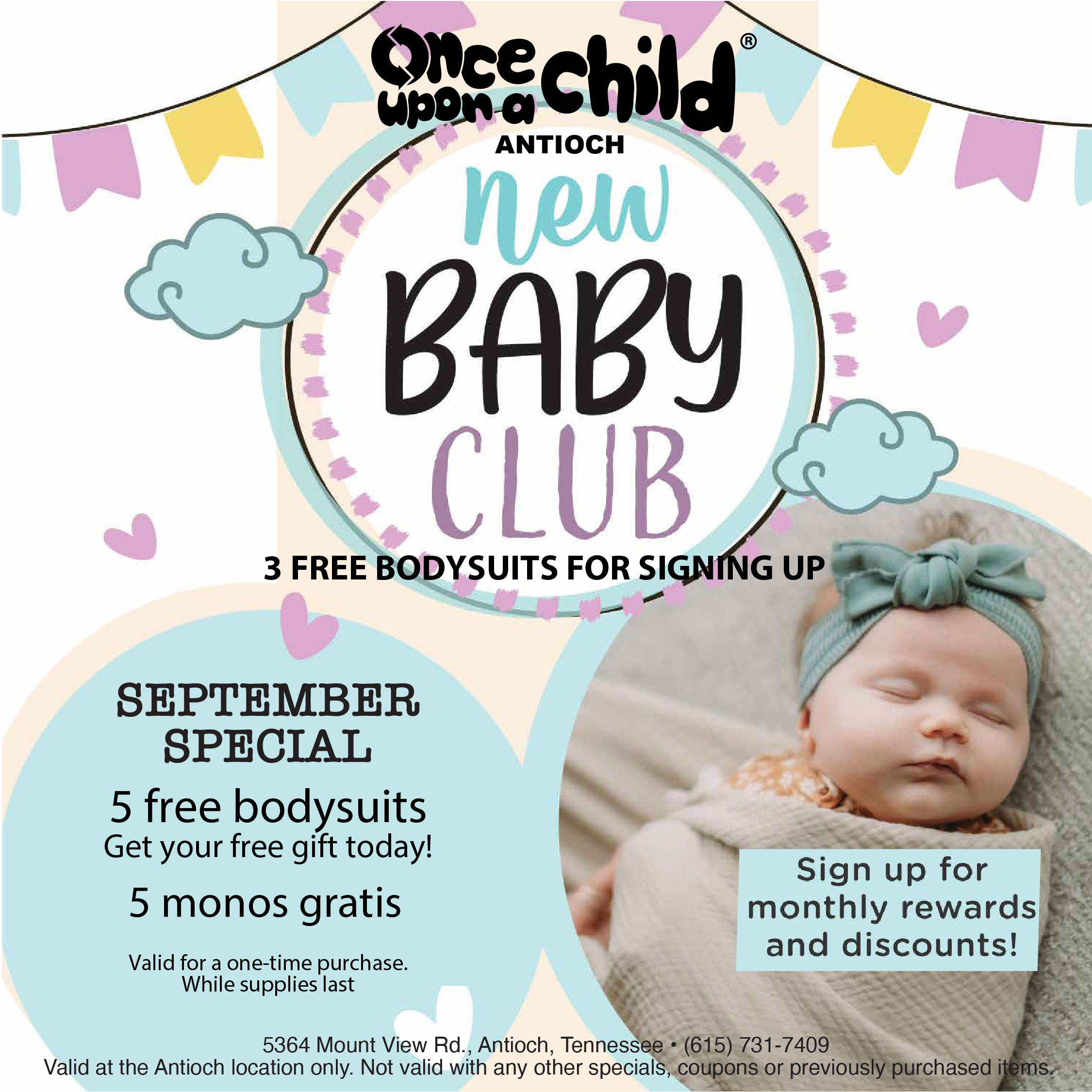 New Baby Club Offer